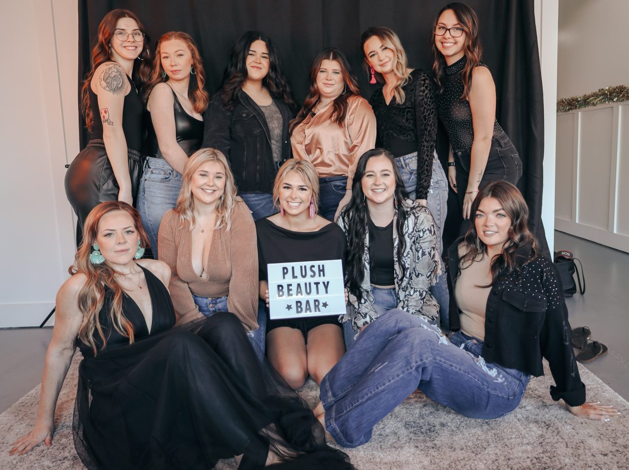 The Plush Beauty Bar collective of artists
